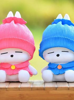 儿童防摔存钱罐韩国创意可爱兔宝宝搪胶小兔子储蓄罐超大号储钱罐