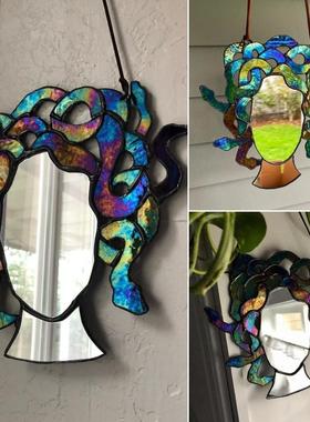 新款希腊神话中戈耳工美杜莎的剪影脸送女朋友母亲亚克力平面挂件