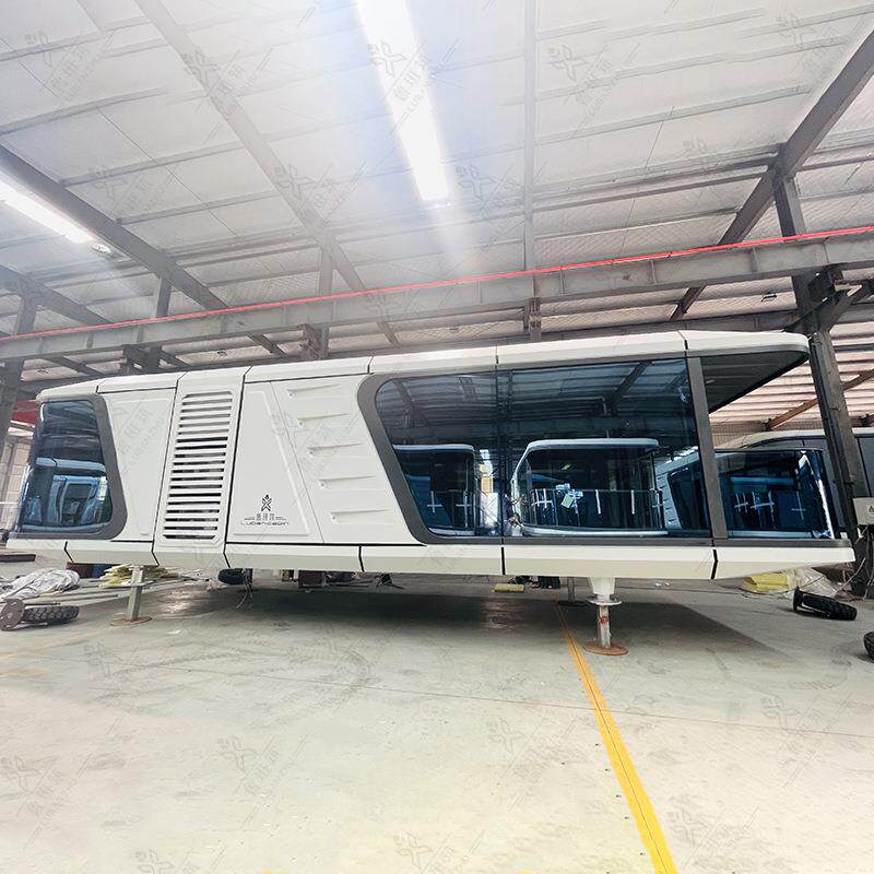 文旅配套办公室 新型旅游度假村可移动岗亭驿站 耐腐防水太空舱