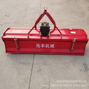 加重型旋耕耙 连云港加大箱体的旋耕机 加密刀片加强悬挂的耕地机