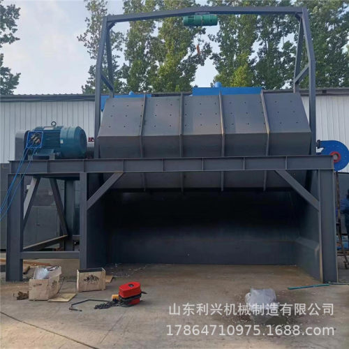 鹅卵石六角滚筒抛光去毛刺机
