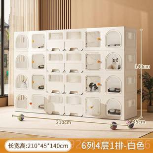 正品 繁殖猫笼子价特三层断繁育笼带隔猫柜宠店物专用家用猫舍定制