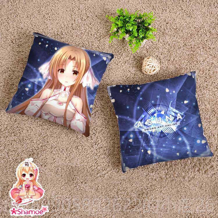 正品尚萌同人靠刀剑域神创世神亚边丝娜动漫周二次元等身抱枕长条