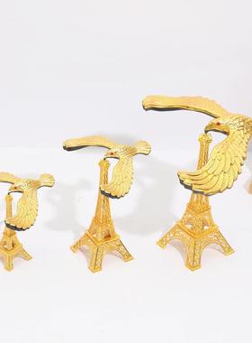 金属平衡鹰模型悬浮摆件书房酒柜装饰品创意工艺品小摆设