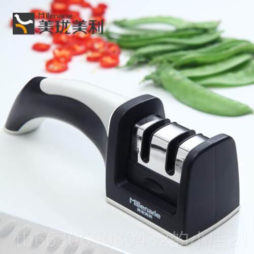 新款采磨购产品龙美丽厨房家用刀磨器，油石，钨梅钢，厨房刀器，