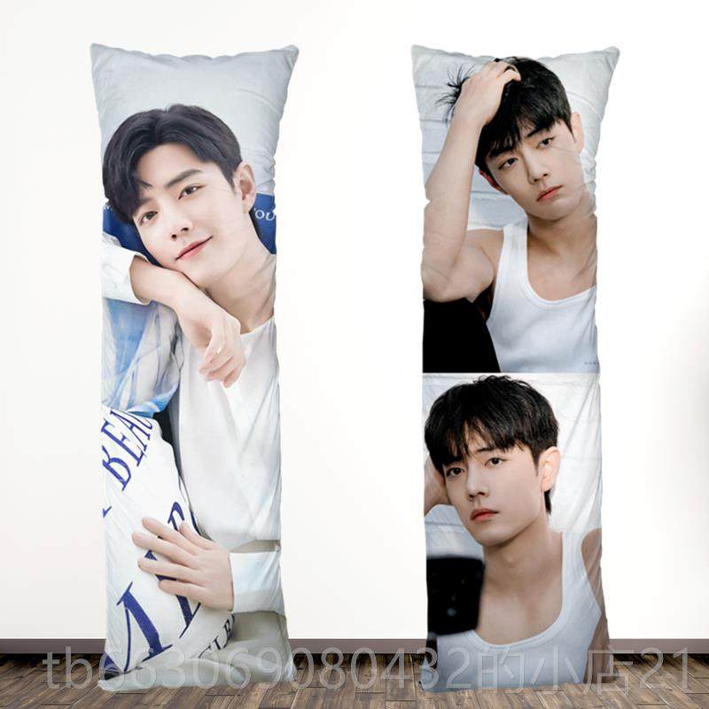 新款照片定制肖真人形飞等身抱枕睡觉长型靠垫团玩偶战侠X玖少年