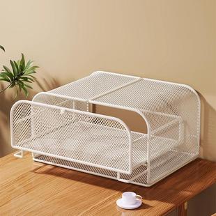 杯子置物架桌面整理架桌上抽屉式茶杯收纳盒家用咖啡杯水杯存放架