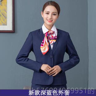 厅工装 新款 通套联营业款 服女春季 工服女 纯岚2019新中国联通工作装