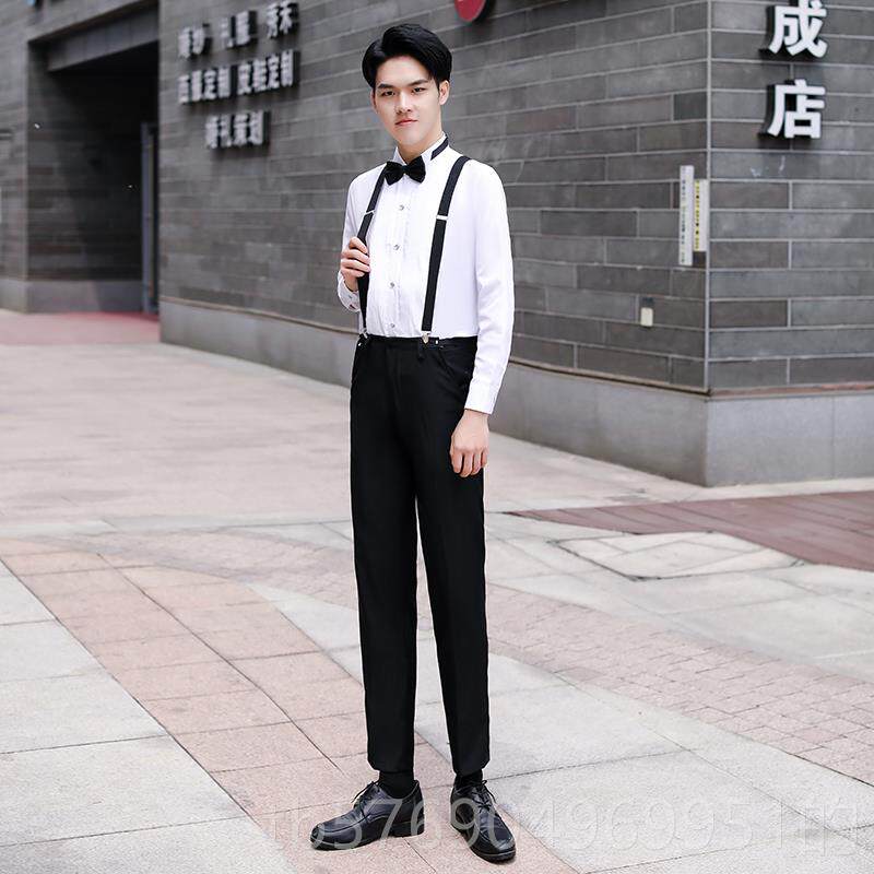 新款五大合演出服歌女高一中唱学生班服红比赛朗诵指挥成人礼服学