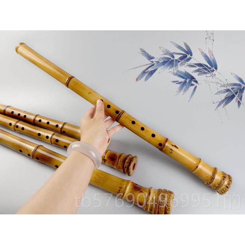 新款精制演桂竹竹根一节专箫短萧业奏八孔南箫专业孔六乐器
