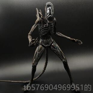 新款异形狗周战 电终极战大 士模型模型母后影边玩具可动人偶汽车