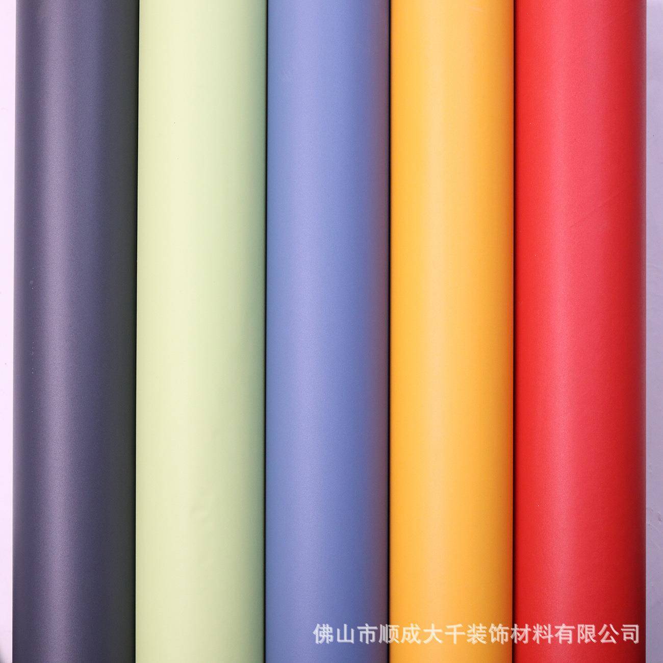 大PV不胶波音873软片C单色干展会会展展柜展示厅千墙贴背胶