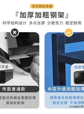 电竞房电脑主机托架F99H7TM9多层可移动机箱座物架落置用地家底桌