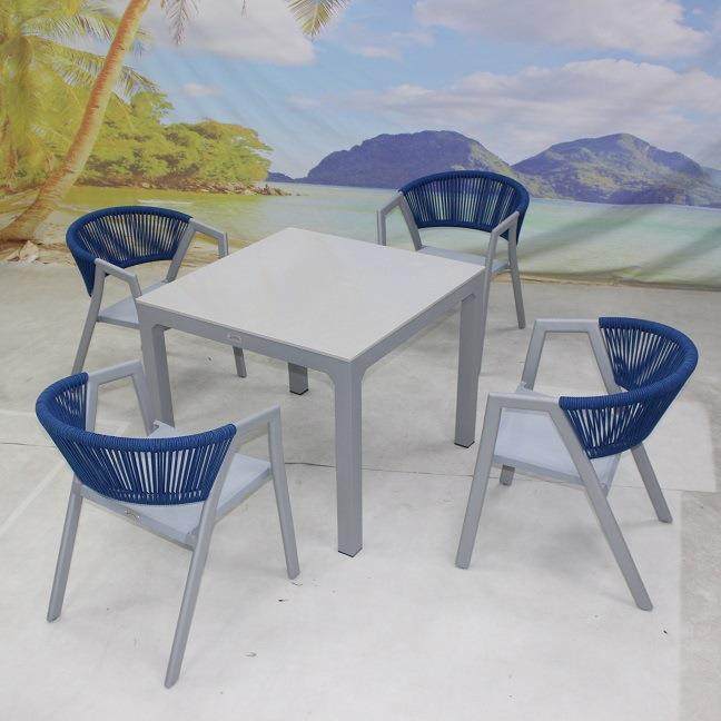 户外桌花园庭院室外闲绳编椅桌五椅件套户外露CF3306C台绳编藤编,商业/办公家具,商用藤编家具,淘宝优惠券,粉丝福利购,淘宝优惠卷