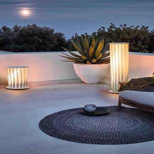 太阳灯能户外防水坪灯现代别墅花公院园庭露台氛11围设计师草景观