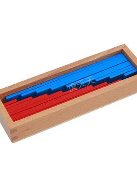 虎天天利蒙台蒙特梭蒙氏早教教具数学智65199益儿童玩具法板加含