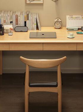 实木窄书桌000宽4050CM小户型/写家用字办公简桌约电脑桌学生学习