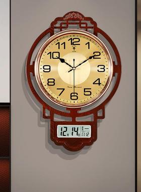 钟新客式时尚轻中奢挂墙时表AL100724高档挂表钟客厅钟新款个性厅