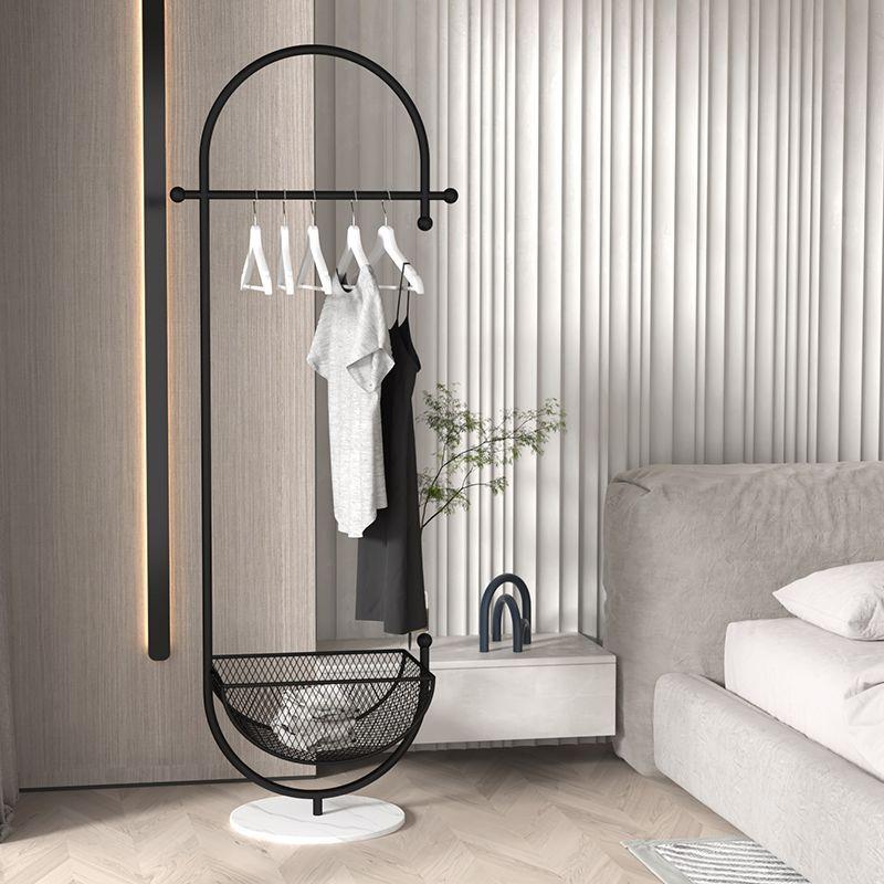 奶油DMS落风地式挂衣架家用简约物架卧室客厅床网头置轻奢红衣帽