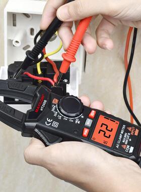 麦仪数字钳形用表钳表测电流表钳形DNK龙表HT万200A/B电容量智能