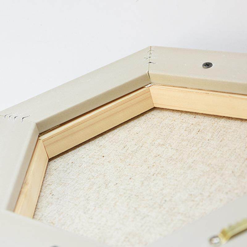 六边形HL06油画框绘用免装相框异手形六装裱饰含外角框空白画布