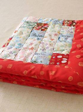 棉花成BD101011品百家被手工季拼布幼儿园宝褥儿新生婴宝儿童四百