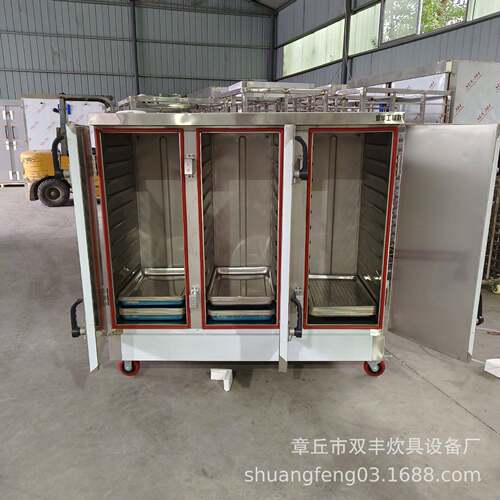 供应不锈钢馒头蒸箱馒头蒸箱价格蒸车双门蒸房厂家48盘电蒸箱