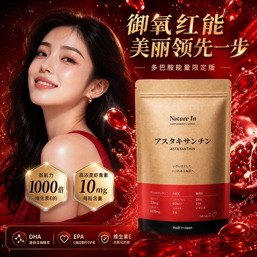 NatureIn虾青素胶囊御氧焕亮