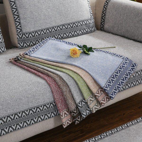 沙发垫四季通用棉麻客厅现代简约防滑亚麻沙发套靠背巾全盖坐垫子,居家布艺,沙发垫,淘宝优惠券,粉丝福利购,淘宝优惠卷