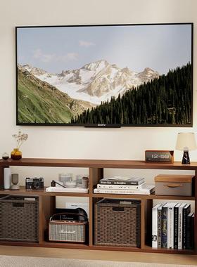 宜搭家居落厅地款电柜客家物用中古风收纳储柜一77521体组视合墙