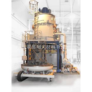 晨星炉业大型台车炉真空炉工作稳定性高热台车式造锻加炉