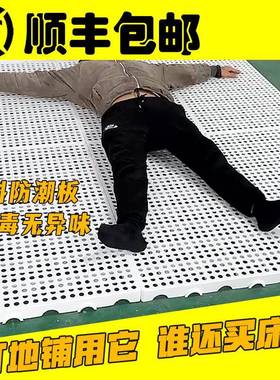 潮板垫床板21165榻榻防米打地铺卧室接洞洞板透气拼隔潮物流式垫