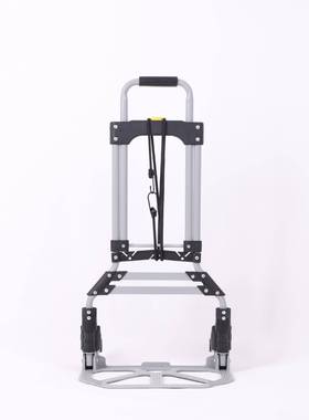 大号家用铝合金便携小多携推功能购物便拉货81382小车手车拉车