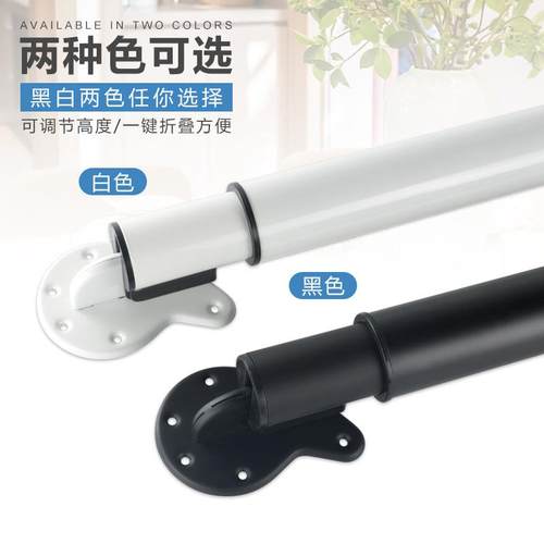 桌腿升降折叠架可调节吧台脚锈不INY钢支桌伸缩办公桌脚子腿支撑