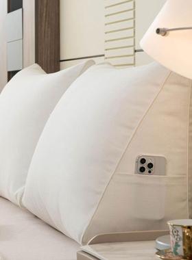 床头靠拆垫床上靠枕角大39172靠背合腰靠垫客厅三飘窗榻组榻米软