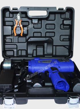 禄4734全自动钢捆扎机充釜式扎筋丝机锂电动半自动绑电扎机钢筋扎