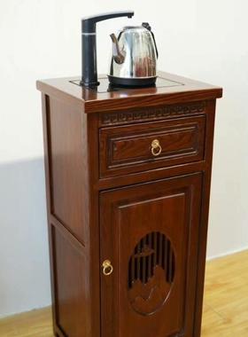 茶柜实木新中XLB式茶柜型办公室烧水壶一体茶水小家用茶几水茶台