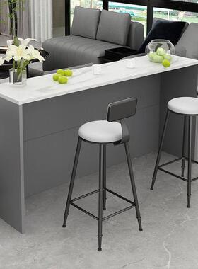 吧台厅厨房沙桌发背柜现代约客隔TPY断高脚简餐桌长条桌