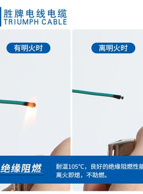 QVR汽车线0.方55平TYE方~9平汽车内部接线300连V薄壁汽车线束胜牌