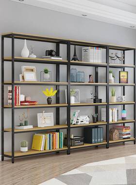 架cs书架多层置物架组合文件柜陈艺列架落地纳架储物架KVC铁收货