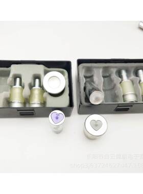 KAM华联盒装X动T502形桃心YPJ四合扣料心四合扣手压机打电塑钉扣