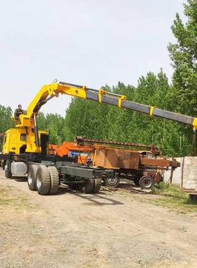 车载折臂吊8吨1吨0汽车载吊机车卡车加装可拆卸式PHY折叠吊臂