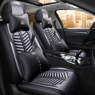 新款全包围汽汽车坐垫季通用高档立布体荞麦壳拼接艺917座四套车