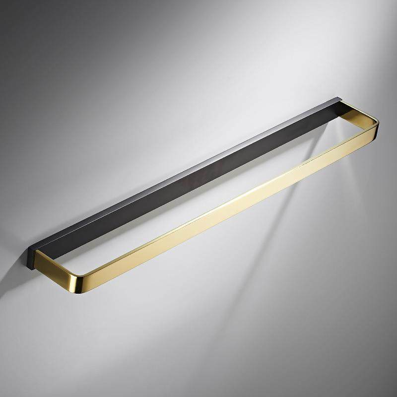 轻奢黑金五金件套巾装全室铜浴毛巾架壁挂式浴IUO架挂杆置物挂架,家装主材,卫浴五金组合套装/挂件套餐,淘宝优惠券,粉丝福利购,淘宝优惠卷