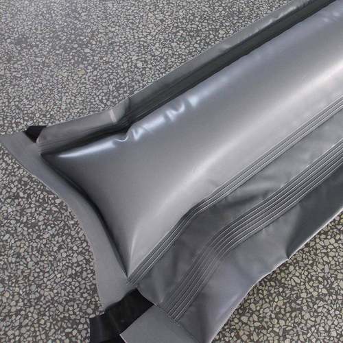 pvc屏充气头式围带油栏便携软体港口码栏油带283防污拦污拦油