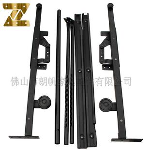 多功能家具沙五金床箱件带配轮推拉折叠折叠发子251铰链沙发抽屉