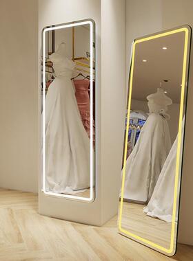 方感150应智能镜触摸屏卧室穿试衣镜发光le形d壁挂身衣全镜浴室镜