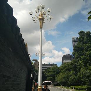 户外莲花玉FFN造型兰灯广场道路9米le中名华灯d八叉5火族文化景观