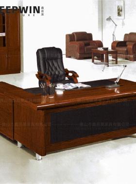 烤漆办公家具代简约现公KW-ET201桌油漆办大班桌经理中班老台总裁
