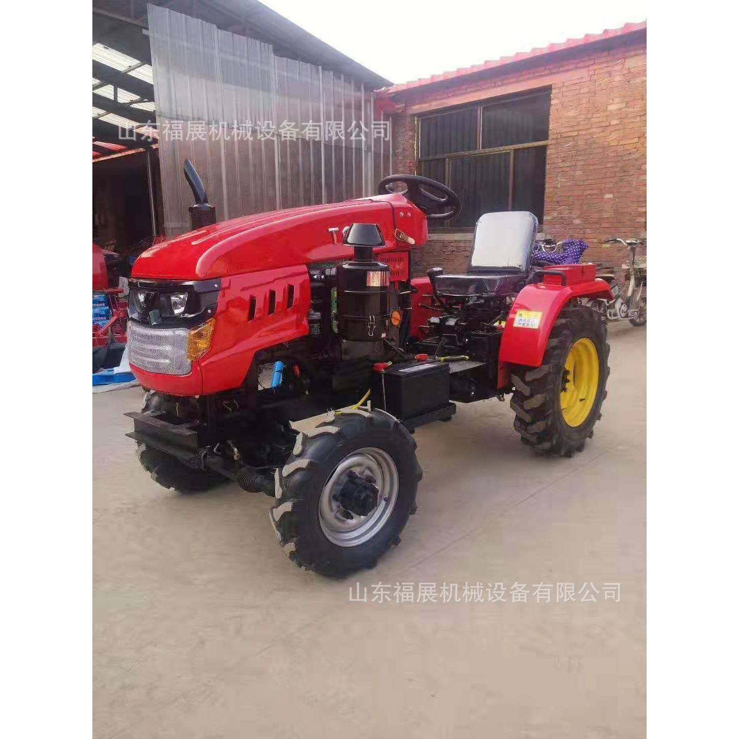 小型四轮驱拉机低油拖耗小型四轮缸四驱TY404单四拖拉机果园松土